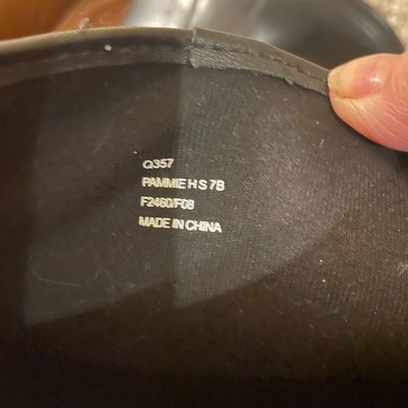 AUTHENTIC Coach Black Rain Boots Size 7 PERFECT condition - Picture 9 of 10